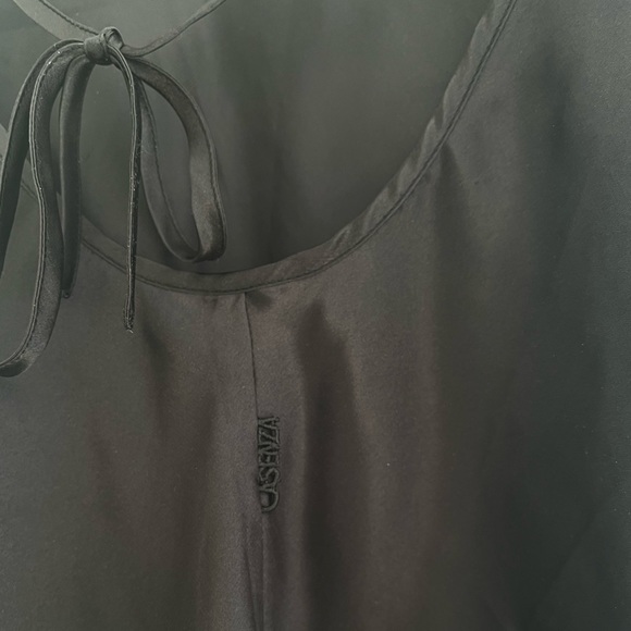 Vintage black lace lasenza night slip - Picture 5 of 5